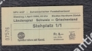 Schweiz - Griechenland, 1.4. 1980, Friendly, Stadion Hardturm Zürich, Ticket Stehplatz 1/1 (unused)