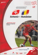 Schweiz - Rumänien, 30.5. 2012, Friendly, Swissporarena Luzern, Offizielles Programm