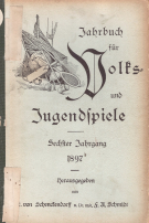 Das Fussballspiel (in Jahrbuch für Jugend- u. Volkspiele, 1897)