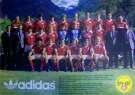 Schweizer Nationalmannschaft 1982-83 (Grosses Offizielles Plakat adidas + SFV)