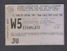 Cupfinal/Finale de la Coupe 1998 - FC Lausanne-Sports - FC St.Gallen, Stadion Wankdorf, Stehplatz