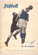 Fussball - Sportheft in Deutscher Kurzschrift mit zahlreichen Aufnahmen (1938)