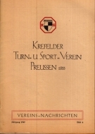 Krefelder Turn- und Sport-Verein Preussen 1855 (3 Vereins-Nachrichten, Heft 3, 4 + 6/7 - Jahrgang 1949)