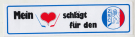 Mein (Herz) schlägt für den ZSC (Kleber ca. 1985)