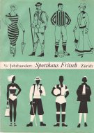 1/2 Jahrhundert Sporthaus Fritsch Zürich 1903 - 1953 (Sommerkatalog)