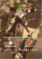 Galatasaray SK - Arsenal FC, UEFA Cup Final 17.5. 2000, Copenhagen, Official Programme