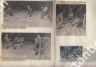 Eishockeyländerspiele der Schweiz Saison 1953 - 54 (Privates Souveniralbum m. Pressephotos + Texten)