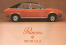 Princess Leyland 2200 HLS (Prospectus en francais de 1975)
