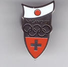 Nagano 1998 (Offizieller Pin der Schweizer Delegation an den Olympische Sommerspiele 1998)