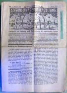 Eidgenössische Schwinger & Hornusser-Zeitung 1918 (Jhg. VIII, Nr. 1 - 19, fehlt Nr.7)