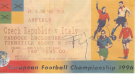 Czech Republick v Italy, 14.6. 1996, Anfield, Offiicial Ticket, European Football Championship
