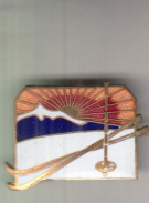Swiss Skiresort Badge ca. 1940er
