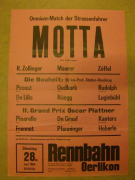 Omnium-Match der Strassenfahrer: Motta (Giro Sieger), R. Zollinger, Maurer, Zöffel, Rennbahn Oerlikon, 28.6. 1966
