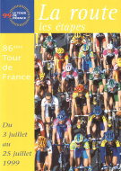 86ème Tour de France 3 juillet - 25 juillet 1999 - La route, les étapes (Roadbook pour la presse et les coureurs)