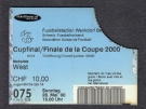 Cupfinal/Finale de la Coupe 2000 - FC Lausanne-Sports - FC Zürich, Stadion Wankdorf, Stehplatz