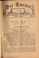Der Turner - Illustrierte Zeitschrift für das Vereins-Turnen (Sechster Jhg. Nr. 1 - 24, 1891)