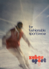 for fashionable sportswear Zuber Sport St. Moritz (Grossformatiges Original Plakat)
