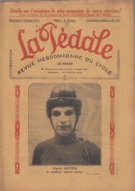 Paul Sutter le meilleur stayer suisse (La Pédale, Revue hebdomadaire du cycle, No.174, 2 Fev. 1927)