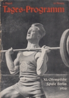 XI. Olympische Spiele Berlin 1936 - Tagesprogramm 3. August