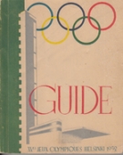 Guide officiel XVe Jeux Olympique Helsinki 1952 (ed. francaise)