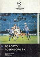 FC Porto - Rosenborg BK, 30.10. 1996, Champions League, Estadio das Antas, Official Programme