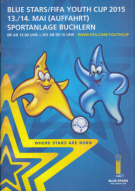 77. Blue Stars/Fifa Youth Cup 2015 - Offizielles Programm (das alte Moto wieder aktiviert: Where Stars are Born)