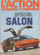 L’Action Automobile et Touristique - Special Salon (No. 157 - 158, Octobre 1973)