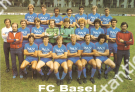 FC Basel Saison 1984/85 (Team-Postkarte mit einer Signatur)