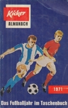 Kicker Almanach 1971 - Das Fussballjahr im Taschenbuch