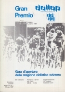Gara d’ apertura della stagione ciclistica nazionale 1. marzo 1987, Programma ufficiale