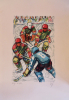 Eishockey / Ice Hockey (Original Lithographie signiert von Alex Walter Diggelmann)