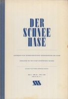 Der Schneehase 1954 - 1955 (Jahrbuch des Schweiz. Akademischen Ski-Clubs)